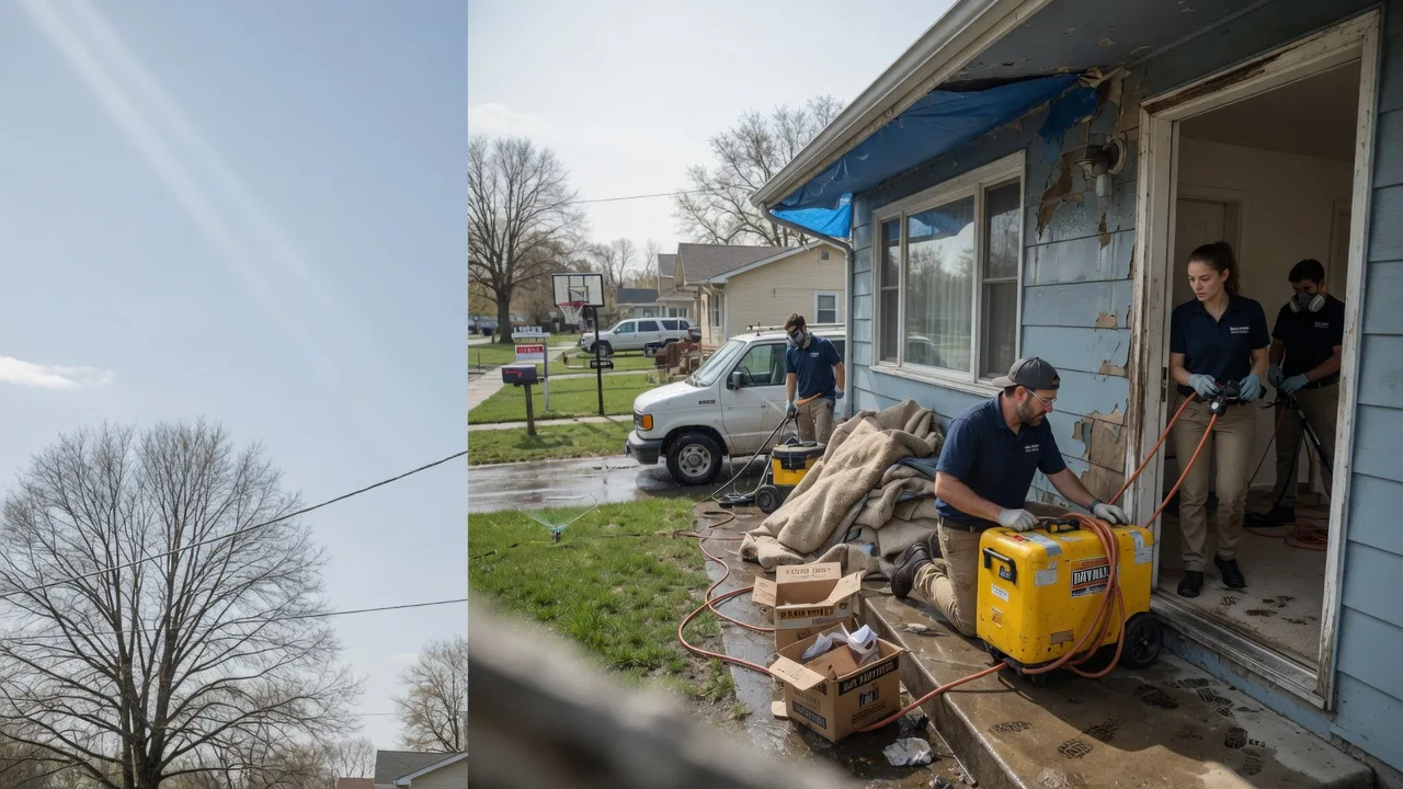 Basement Flood Cleanup in Pompeys Pillar, MT near me